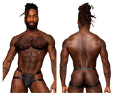 Jockstrap à anneau d'éveil grossier Male Power 387-284 Couleur Noir